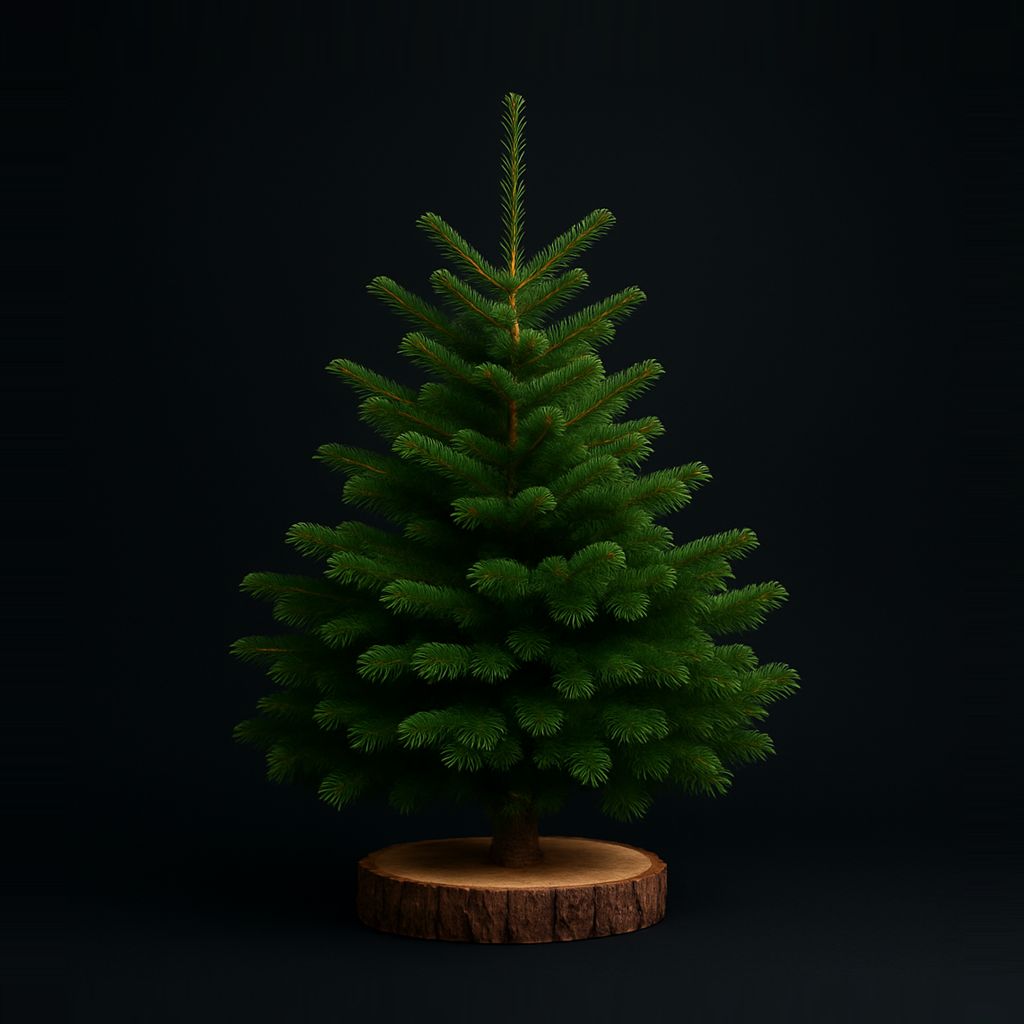 Nordmann Fir Block-Mounted